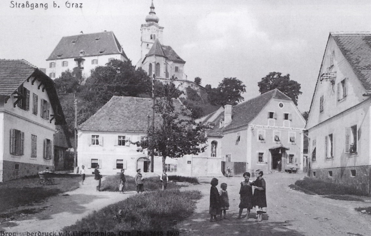 3_Strassgang Mitte im Jahr 1926 , zur Verfgung gestellt von Ferdinand Koeberl
